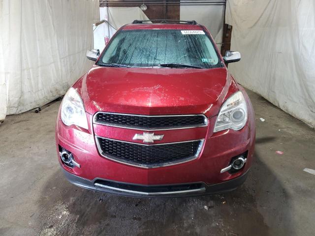 2GNFLGE58C6221797 - 2012 CHEVROLET EQUINOX LTZ BURGUNDY photo 5