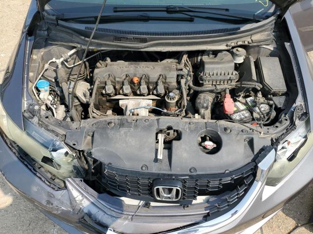 19XFB2F97EE079137 - 2014 HONDA CIVIC EXL GRAY photo 11