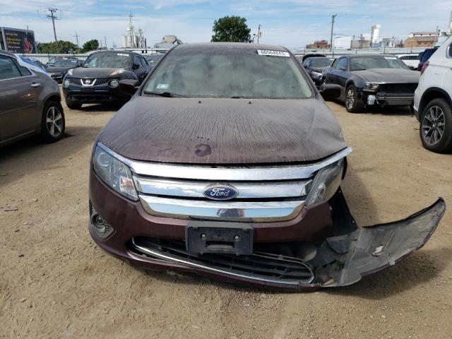 3FAHP0HA7BR231188 - 2011 FORD FUSION 4D SE BURGUNDY photo 5