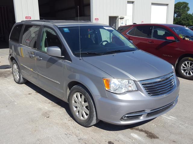2C4RC1BG0DR821691 - 2013 CHRYSLER TOWN & COU TOURING SILVER photo 1