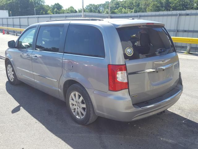 2C4RC1BG0DR821691 - 2013 CHRYSLER TOWN & COU TOURING SILVER photo 3