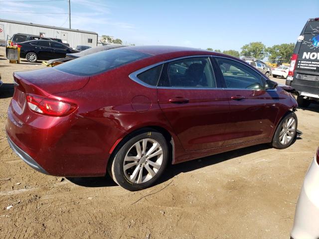 1C3CCCAB5FN673470 - 2015 CHRYSLER 200 LIMITED RED photo 3