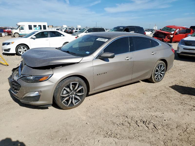 1G1ZG5ST2NF193949 - 2022 CHEVROLET MALIBU RS SILVER photo 1