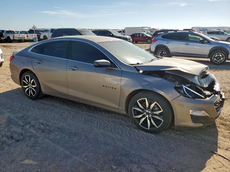 1G1ZG5ST2NF193949 - 2022 CHEVROLET MALIBU RS SILVER photo 4