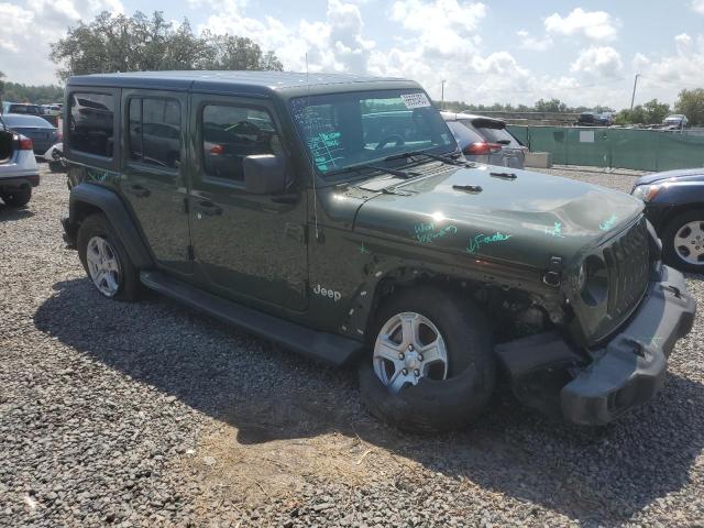 1C4HJXDN4MW526536 - 2021 JEEP WRANGLER U SPORT GREEN photo 4