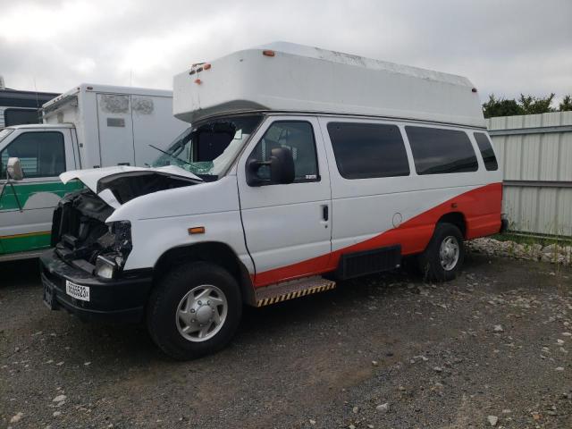 1FTDS3EL9DDB30065 - 2013 FORD ECONOLINE E350 SUPER DUTY VAN WHITE photo 1