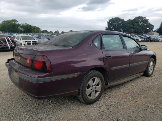 2G1WF52E249286789 - 2004 CHEVROLET IMPALA PURPLE photo 3