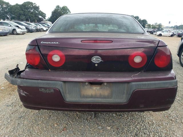 2G1WF52E249286789 - 2004 CHEVROLET IMPALA PURPLE photo 6