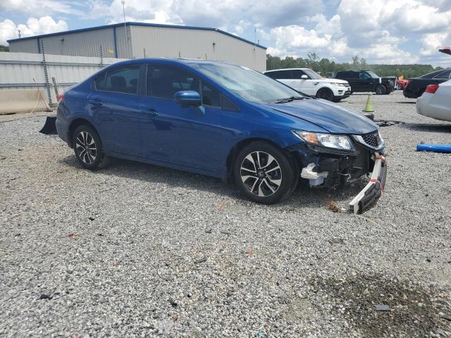 19XFB2F86FE053301 - 2015 HONDA CIVIC EX BLUE photo 4