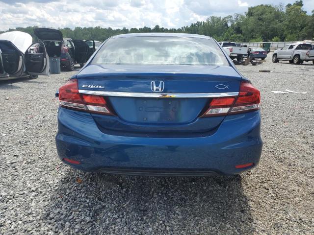19XFB2F86FE053301 - 2015 HONDA CIVIC EX BLUE photo 6