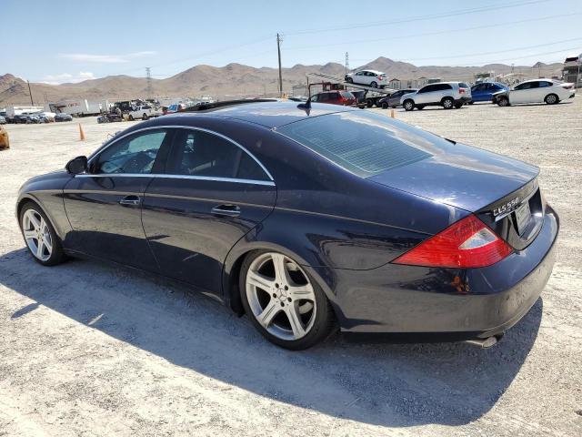 WDDDJ72X97A092463 - 2007 MERCEDES-BENZ CLS 550 BLUE photo 2