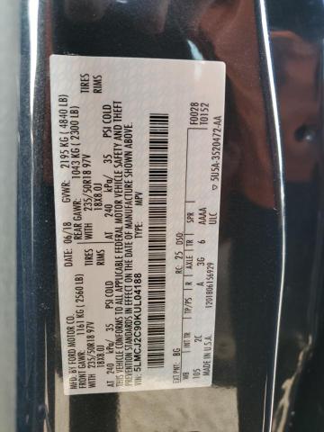 5LMCJ2C90KUL04188 - 2019 LINCOLN MKC SELECT Կապույտ լուսանկար 14