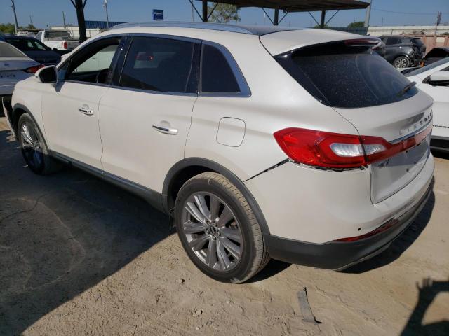 2LMPJ8LP7GBL43769 - 2016 LINCOLN MKX RESERVE WHITE photo 2