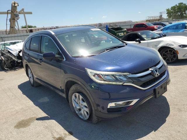 5J6RM4H79GL095245 - 2016 HONDA CR-V EXL 蓝色 照片 4