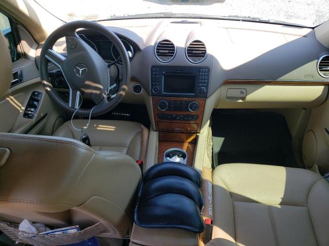 4JGBF71E19A446316 - 2009 MERCEDES-BENZ GL 450 4MATIC WHITE photo 8