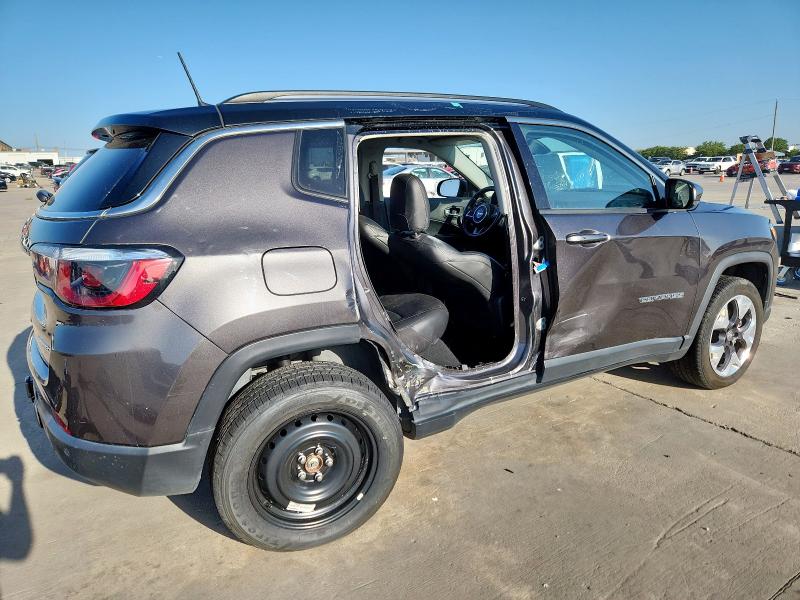 3C4NJDCB1MT578527 - 2021 JEEP COMPASS LIMITED GRAY photo 3