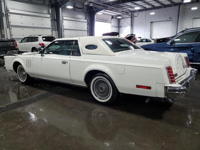 8Y89A888550 - 1978 LINCOLN CONTINENTL WHITE photo 2