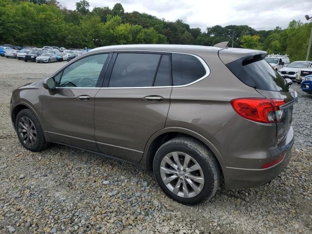 LRBFXDSA0HD234225 - 2017 BUICK ENVISION ESSENCE BROWN photo 2