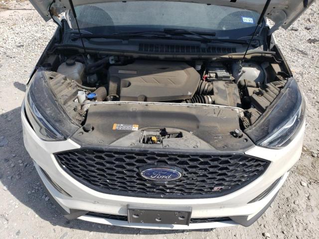 2FMPK4AP2KBC75667 - 2019 FORD EDGE ST WHITE photo 11