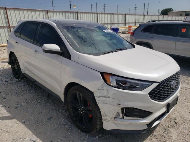 2FMPK4AP2KBC75667 - 2019 FORD EDGE ST WHITE photo 4