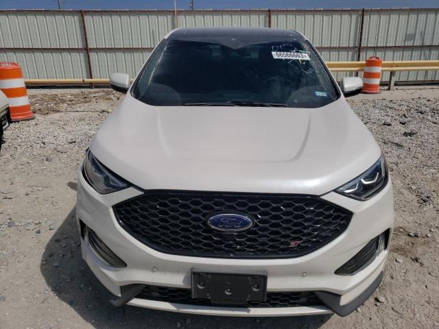 2FMPK4AP2KBC75667 - 2019 FORD EDGE ST WHITE photo 5