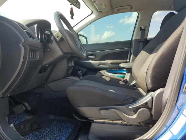 JA4AP3AU9KU023138 - 2019 MITSUBISHI OUTLANDER ES Niebieski zdjęcie 7