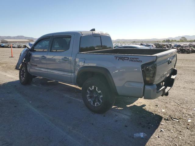5TFAZ5CN8MX112430 - 2021 TOYOTA TACOMA DOUBLE CAB SILVER photo 2