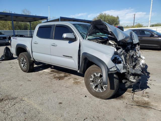 5TFAZ5CN8MX112430 - 2021 TOYOTA TACOMA DOUBLE CAB SILVER photo 4