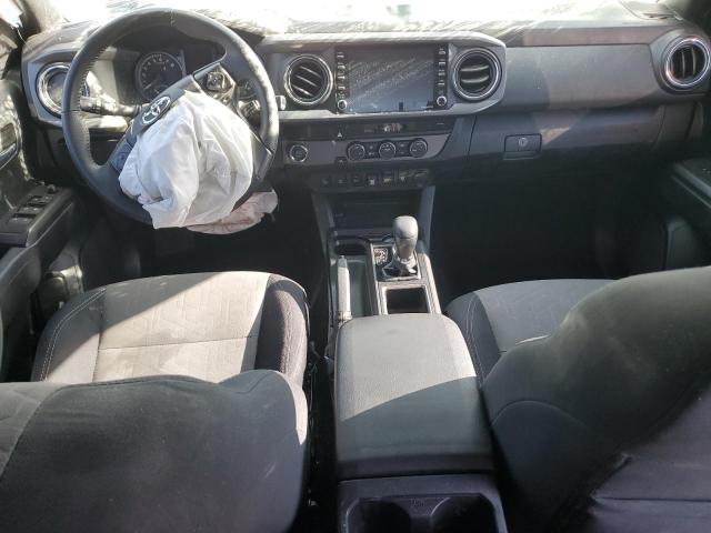 5TFAZ5CN8MX112430 - 2021 TOYOTA TACOMA DOUBLE CAB SILVER photo 8