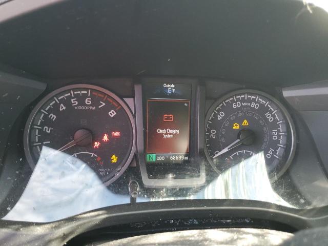 5TFAZ5CN8MX112430 - 2021 TOYOTA TACOMA DOUBLE CAB SILVER photo 9