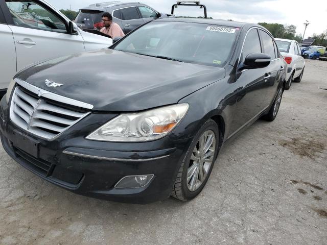 KMHGC4DF2AU096375 - 2010 HYUNDAI GENESIS 4.6L BLACK photo 1