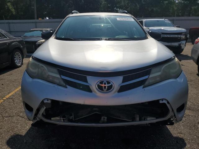 2T3ZFREV7DW018656 - 2013 TOYOTA RAV4 LE SILVER photo 5