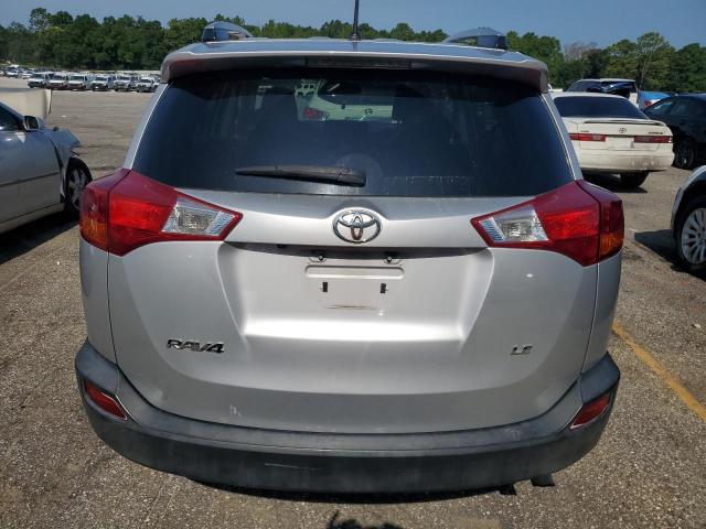 2T3ZFREV7DW018656 - 2013 TOYOTA RAV4 LE SILVER photo 6