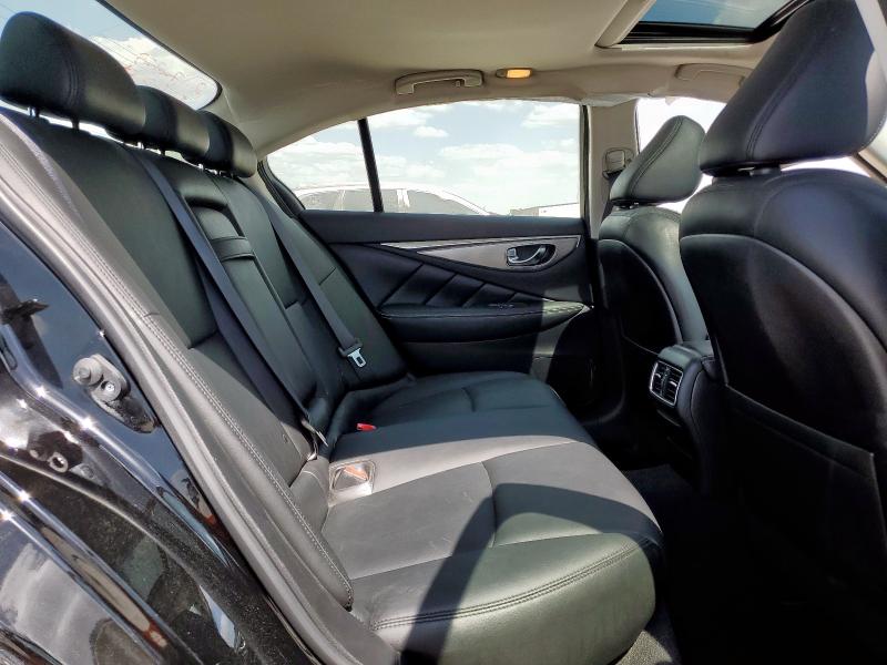 JN1BV7AP2FM343640 - 2015 INFINITI Q50 BASE Чорний фото 10