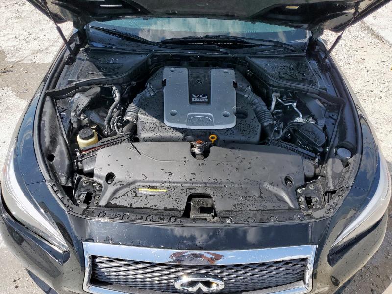 JN1BV7AP2FM343640 - 2015 INFINITI Q50 BASE Чорний фото 11