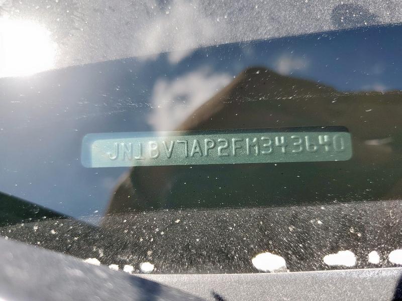 JN1BV7AP2FM343640 - 2015 INFINITI Q50 BASE Чорний фото 12