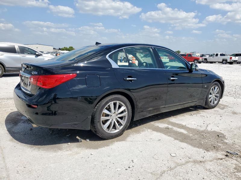 JN1BV7AP2FM343640 - 2015 INFINITI Q50 BASE Чорний фото 3