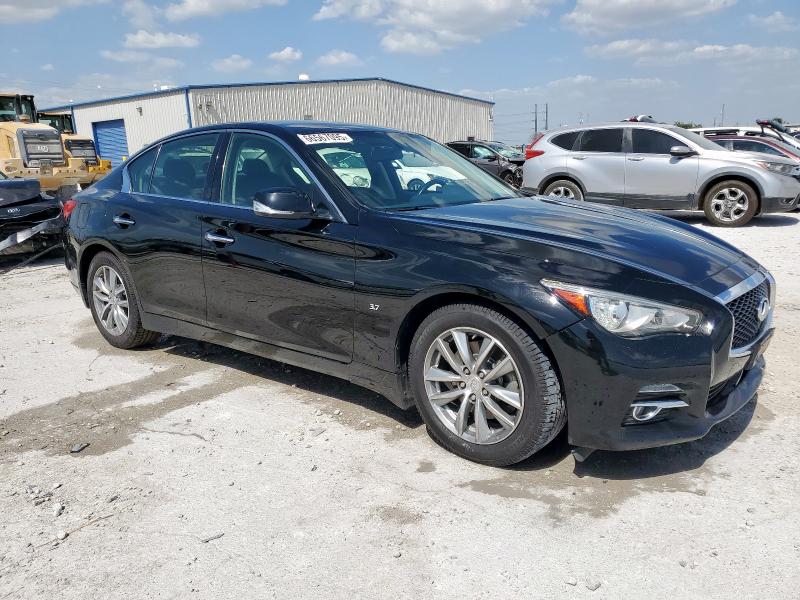 JN1BV7AP2FM343640 - 2015 INFINITI Q50 BASE Чорний фото 4