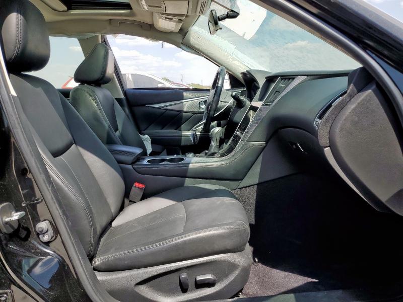 JN1BV7AP2FM343640 - 2015 INFINITI Q50 BASE Чорний фото 7