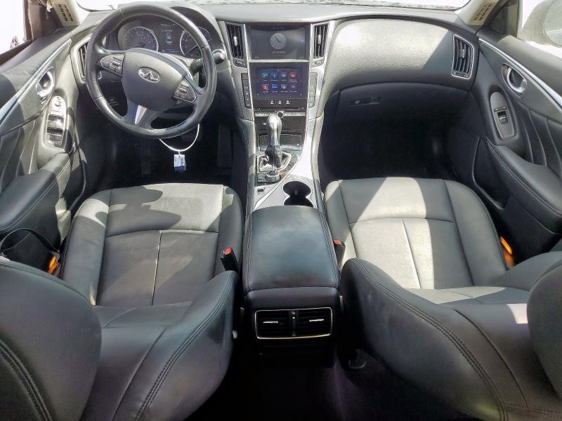 JN1BV7AP2FM343640 - 2015 INFINITI Q50 BASE Чорний фото 8