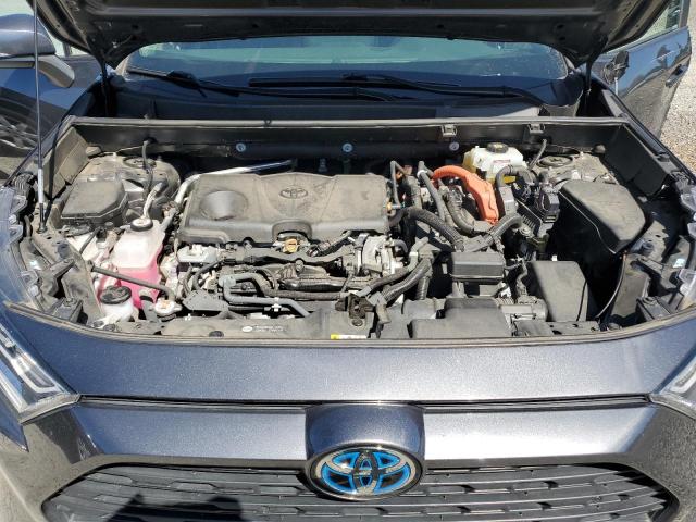 4T3R6RFV4MU028060 - 2021 TOYOTA RAV4 XLE Сұр фото 12