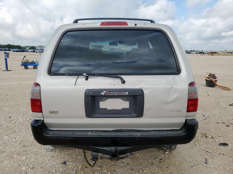 JT3GN86R0W0078912 - 1998 TOYOTA 4RUNNER SR5 Gümüş fotoğraf 6