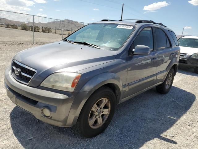 KNDJD733435147033 - 2003 KIA SORENTO EX SILVER photo 1