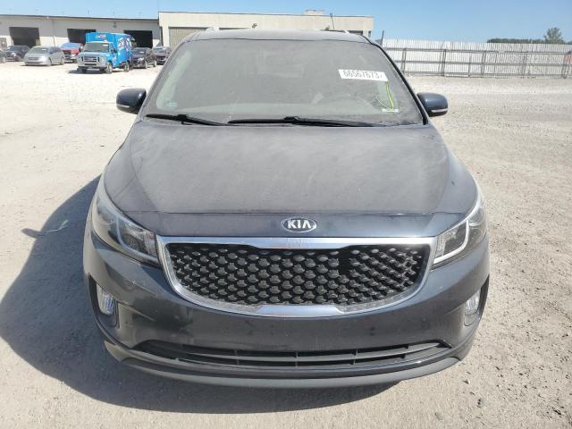 KNDMC5C10F6064782 - 2015 KIA SEDONA EX BLUE photo 5