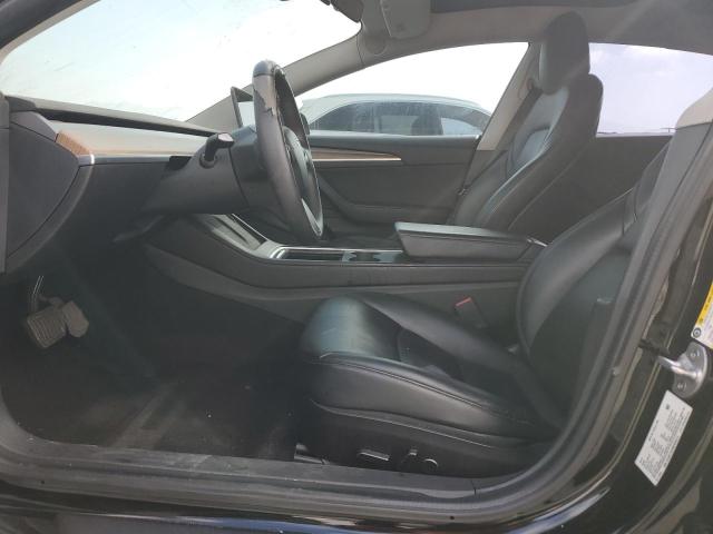 5YJ3E1EA4MF089374 - 2021 TESLA MODEL 3 BLACK photo 7