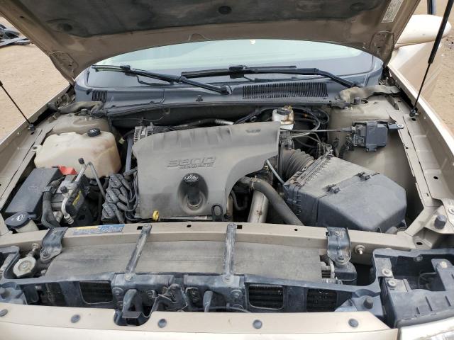 1G4HP52K15U217806 - 2005 BUICK LESABRE CUSTOM GOLD photo 11