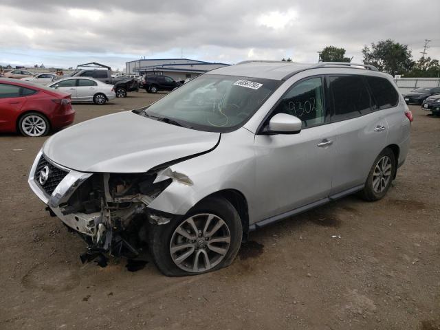 5N1AR2MNXGC623979 - 2016 NISSAN PATHFINDER S SILVER photo 2