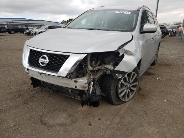 5N1AR2MNXGC623979 - 2016 NISSAN PATHFINDER S SILVER photo 9