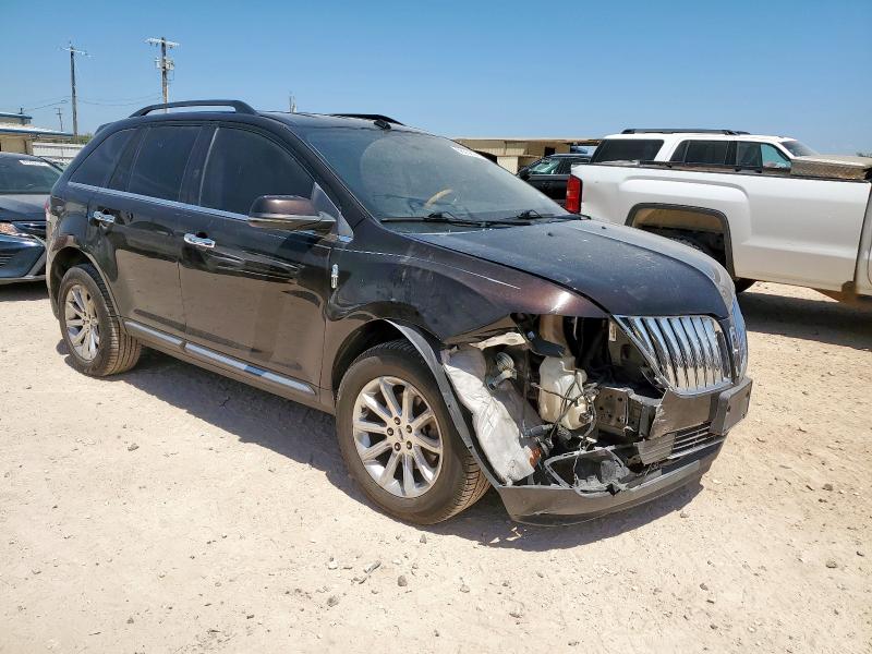 2LMDJ6JK6DBL21837 - 2013 LINCOLN MKX BROWN photo 4