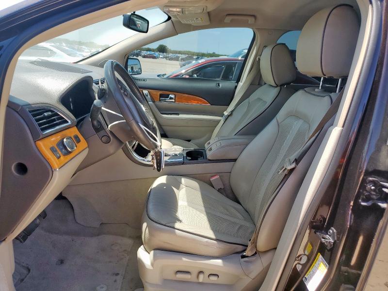 2LMDJ6JK6DBL21837 - 2013 LINCOLN MKX BROWN photo 7